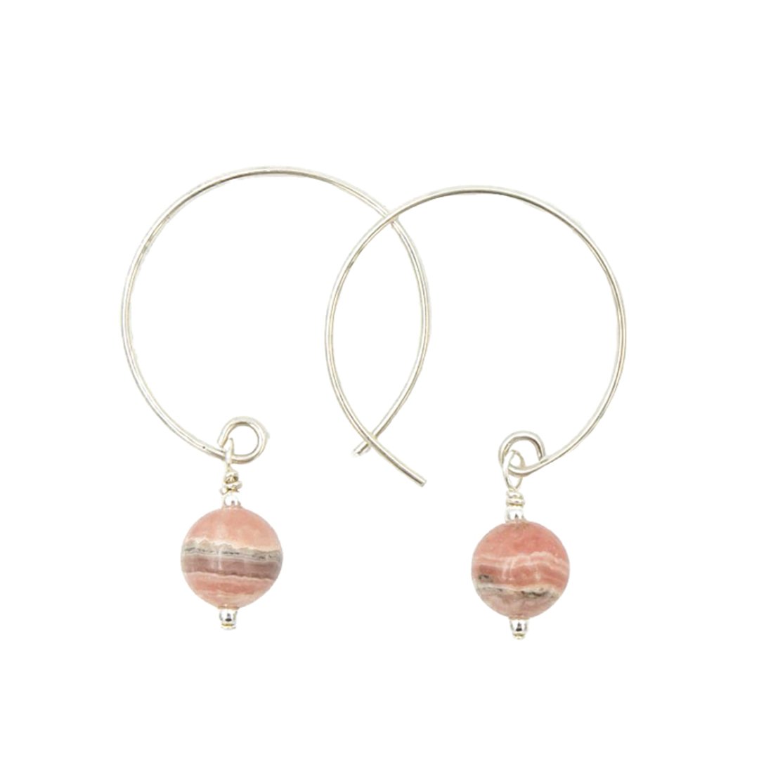 Rhodochrosite Hoop Curves