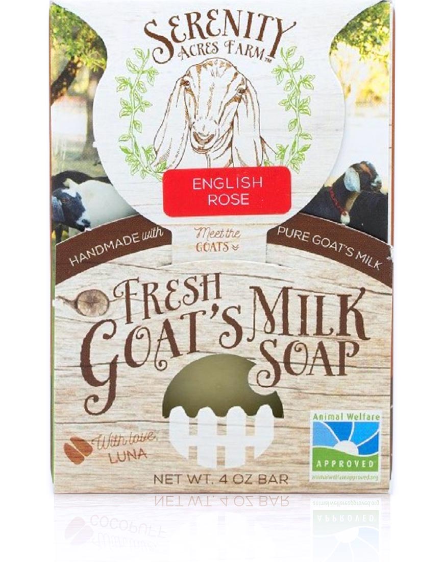 Goat's Milk Soap โ English Rose