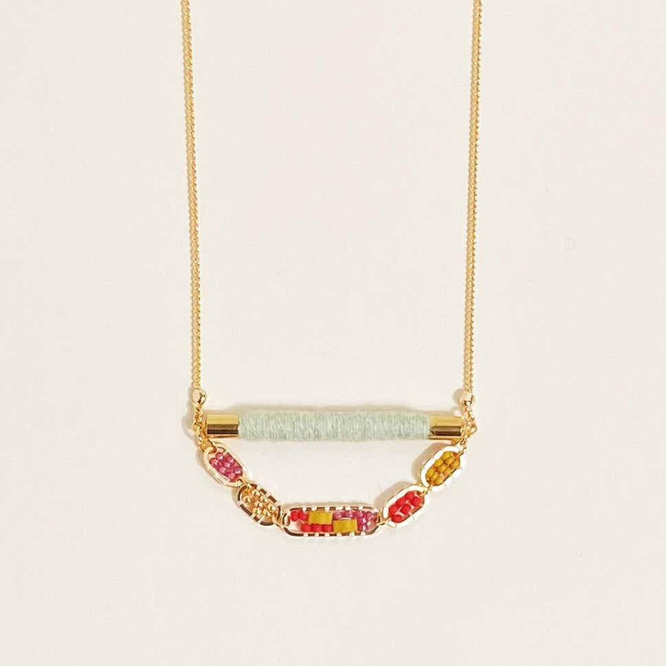 Simpatico Necklace in Warm Tones