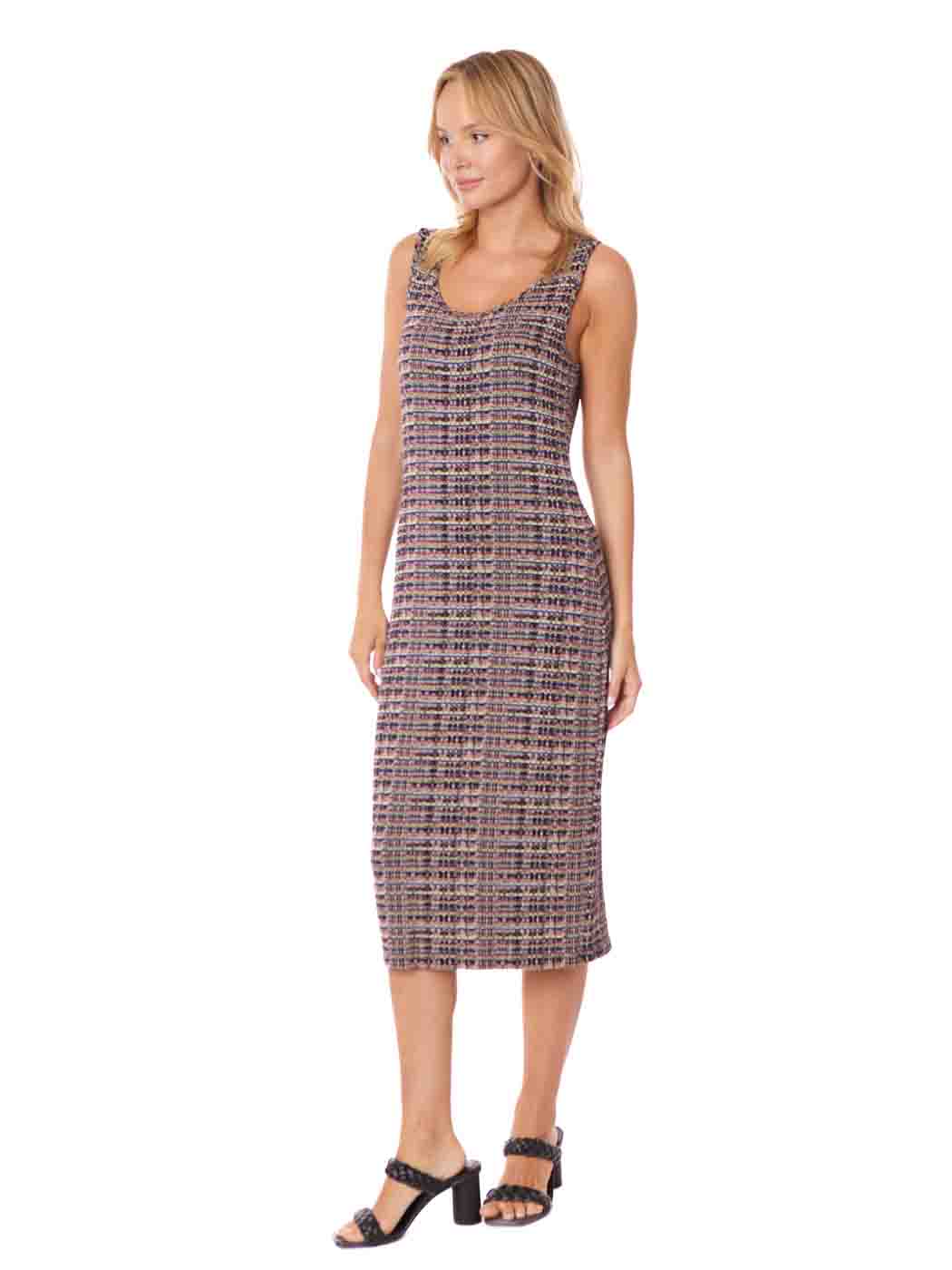 Tianello "Joaquin" French Knit "Heidi" Tank Dress - XS,S,M,XL