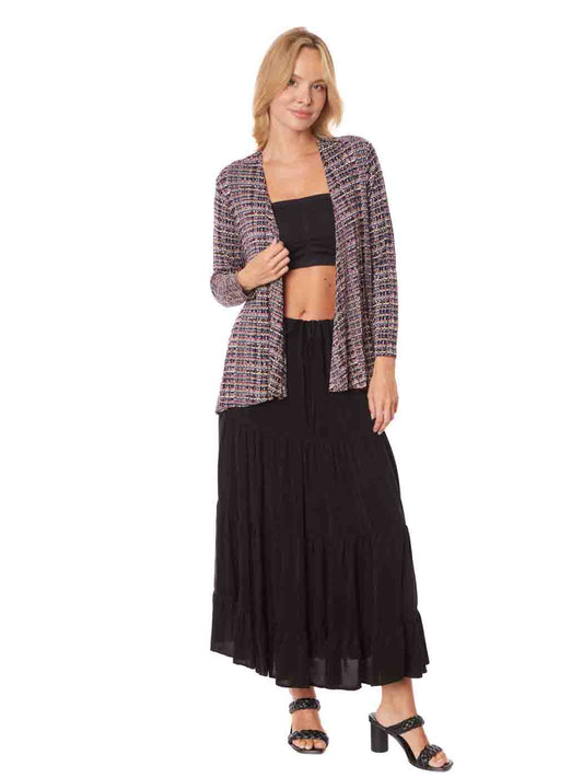 Tianello "Joaquin" "French" Knit Jersey "Palmia" Flow Jacket XS, L, XL