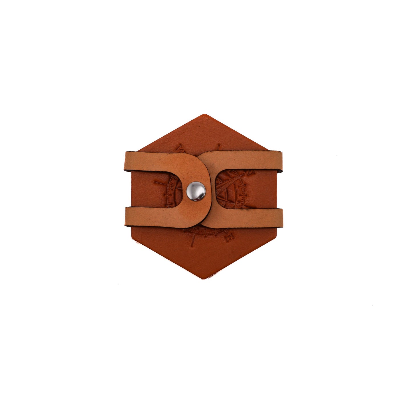 Leather Hexagon Coaster Set All for American