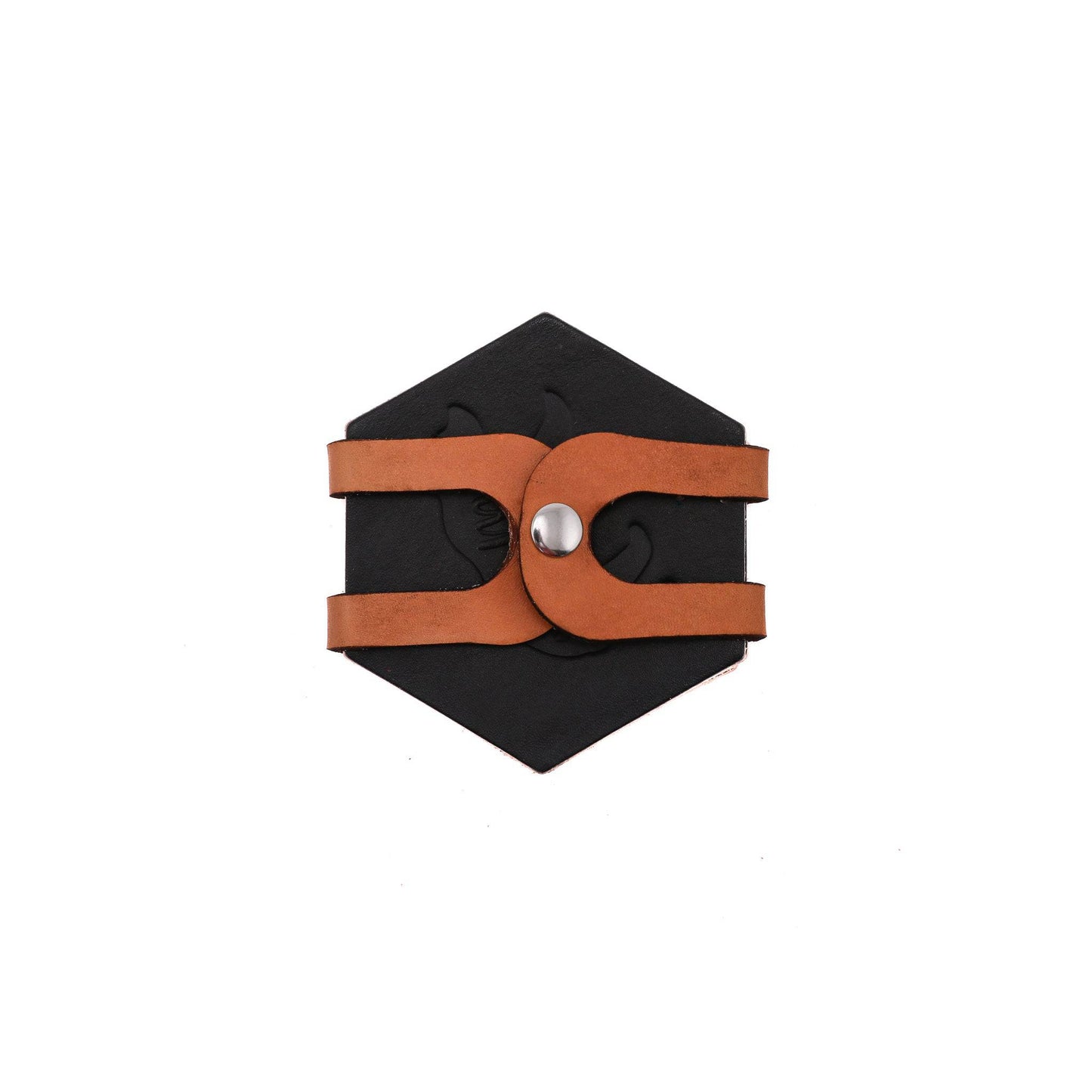 Leather Hexagon Coaster Set All for American