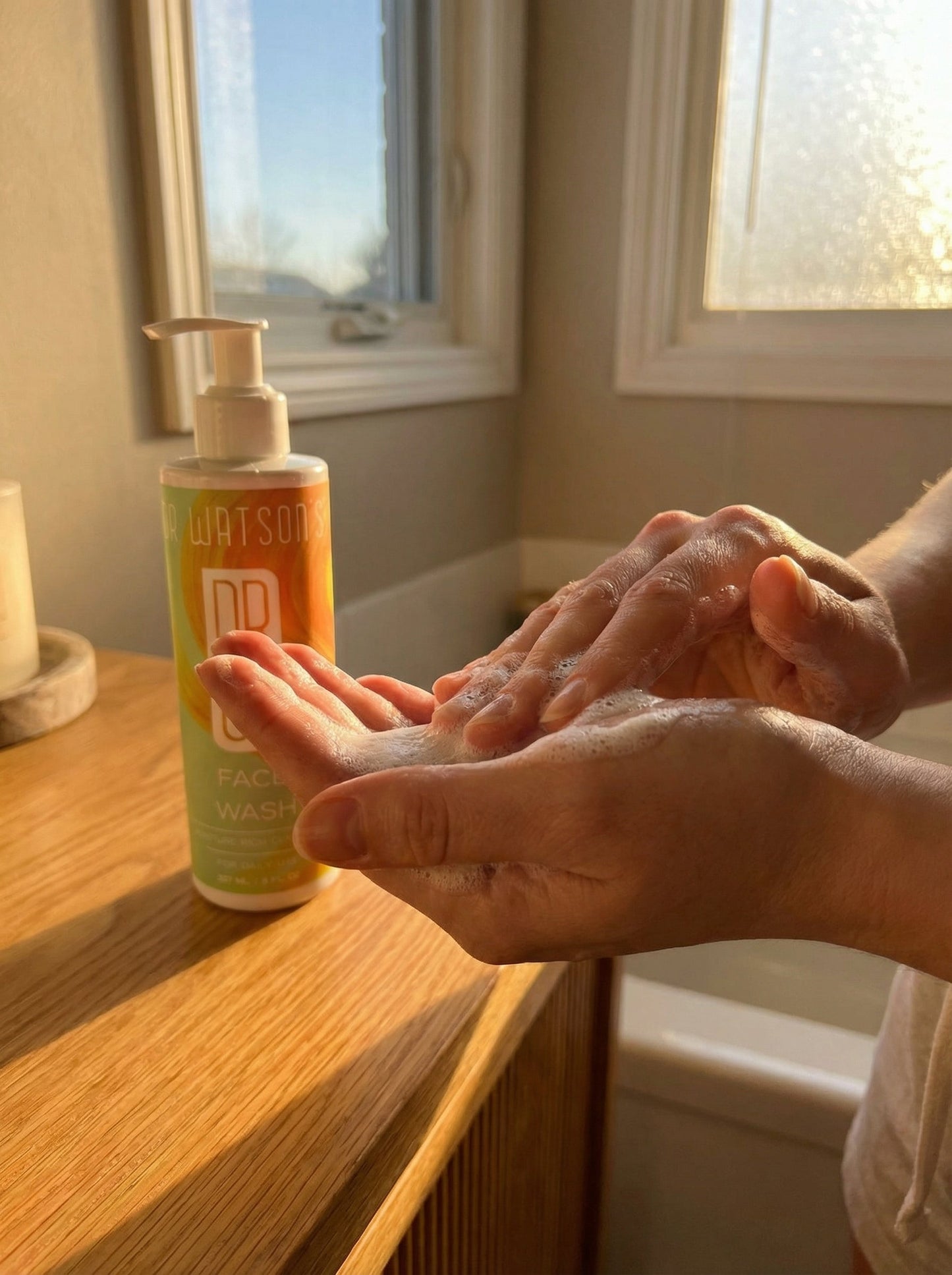 Dr. Watson's | Face Wash | Lemon Verbena | 8 Oz.