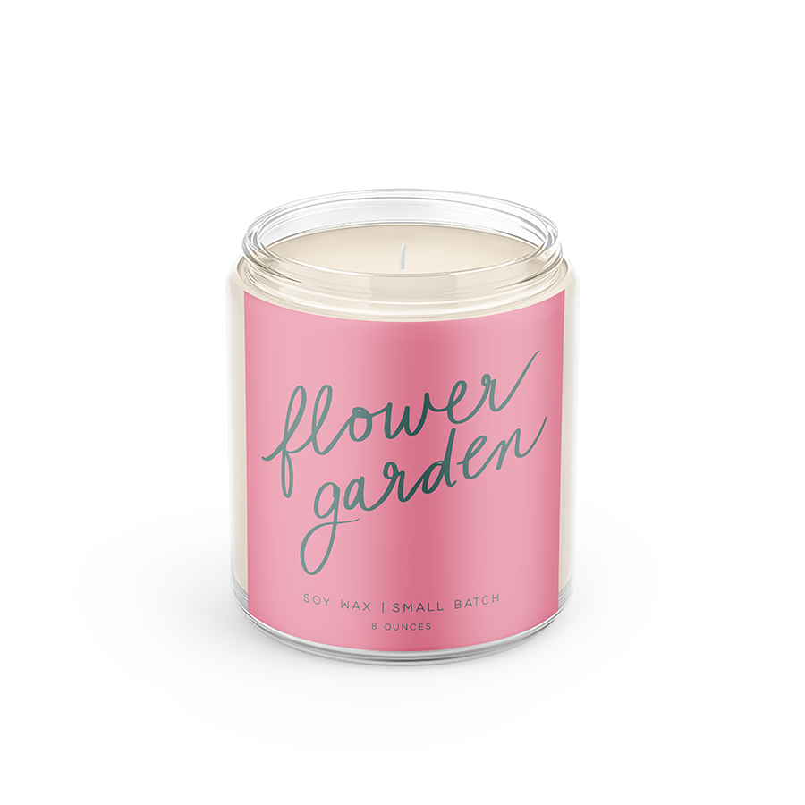 Flower Garden -Spring Candle