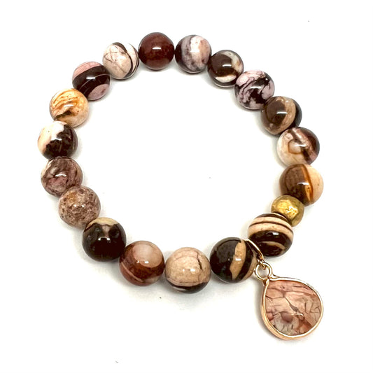 Ice cream Jasper Bracelet
