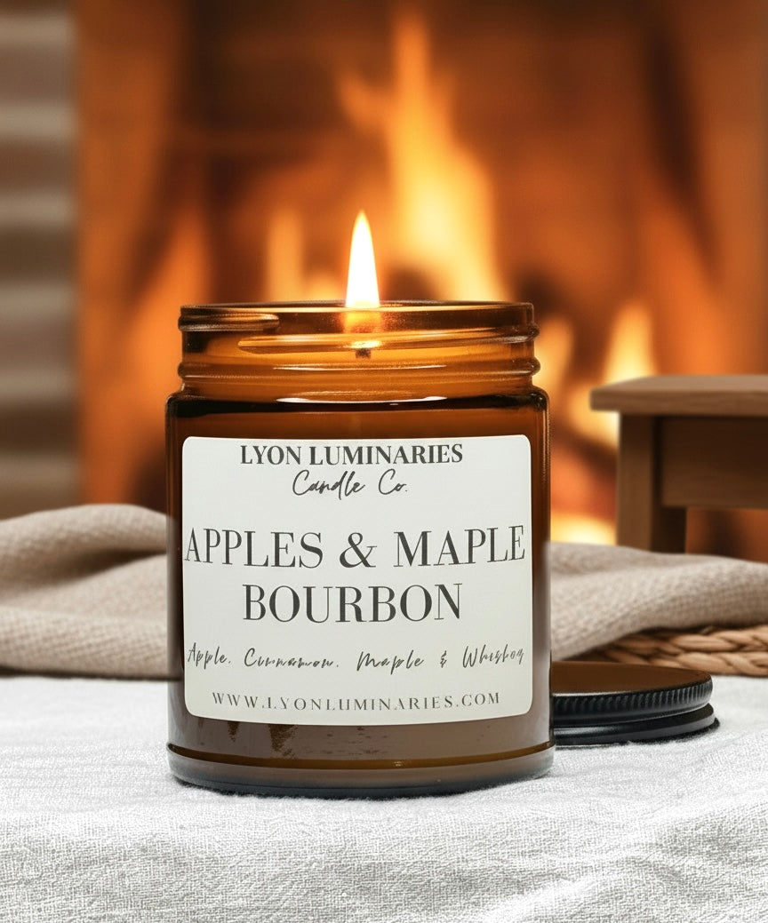 Apples and Maple Bourbon Soy Blend Candle