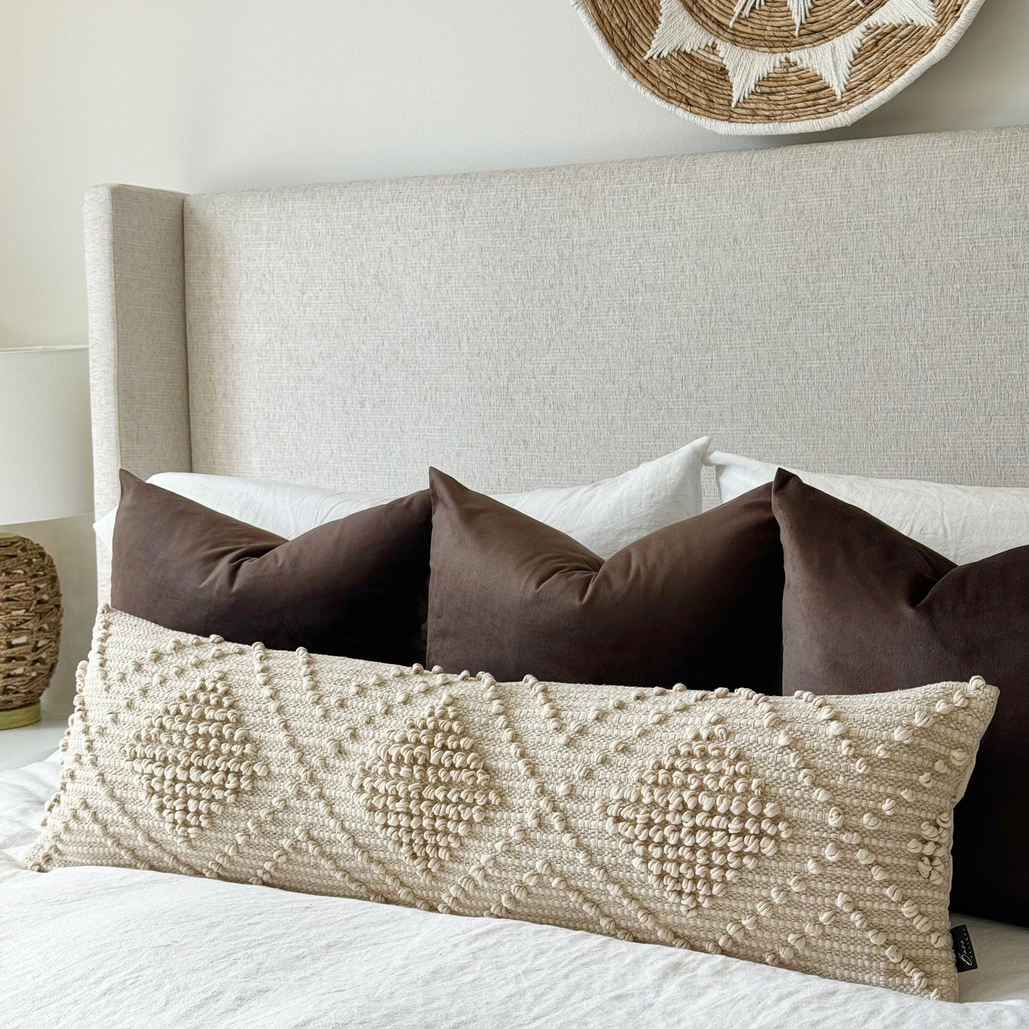 Verona Oversized Lumbar Pillow Cover - 12x36โ
