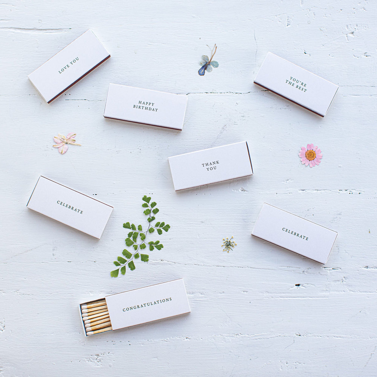 "Congratulations" Matchbox