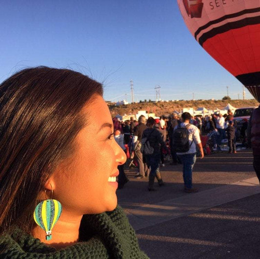 Hot Air Balloon Earrings