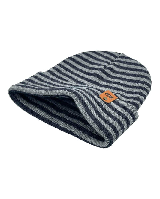 HAAKWEAR Traditional Classic RORO Cuffed Beanie / Hat - Gray / Denim, Made in USA