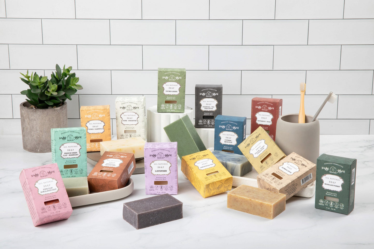 Organic Vegan Lemongrass Tea Bar Soap