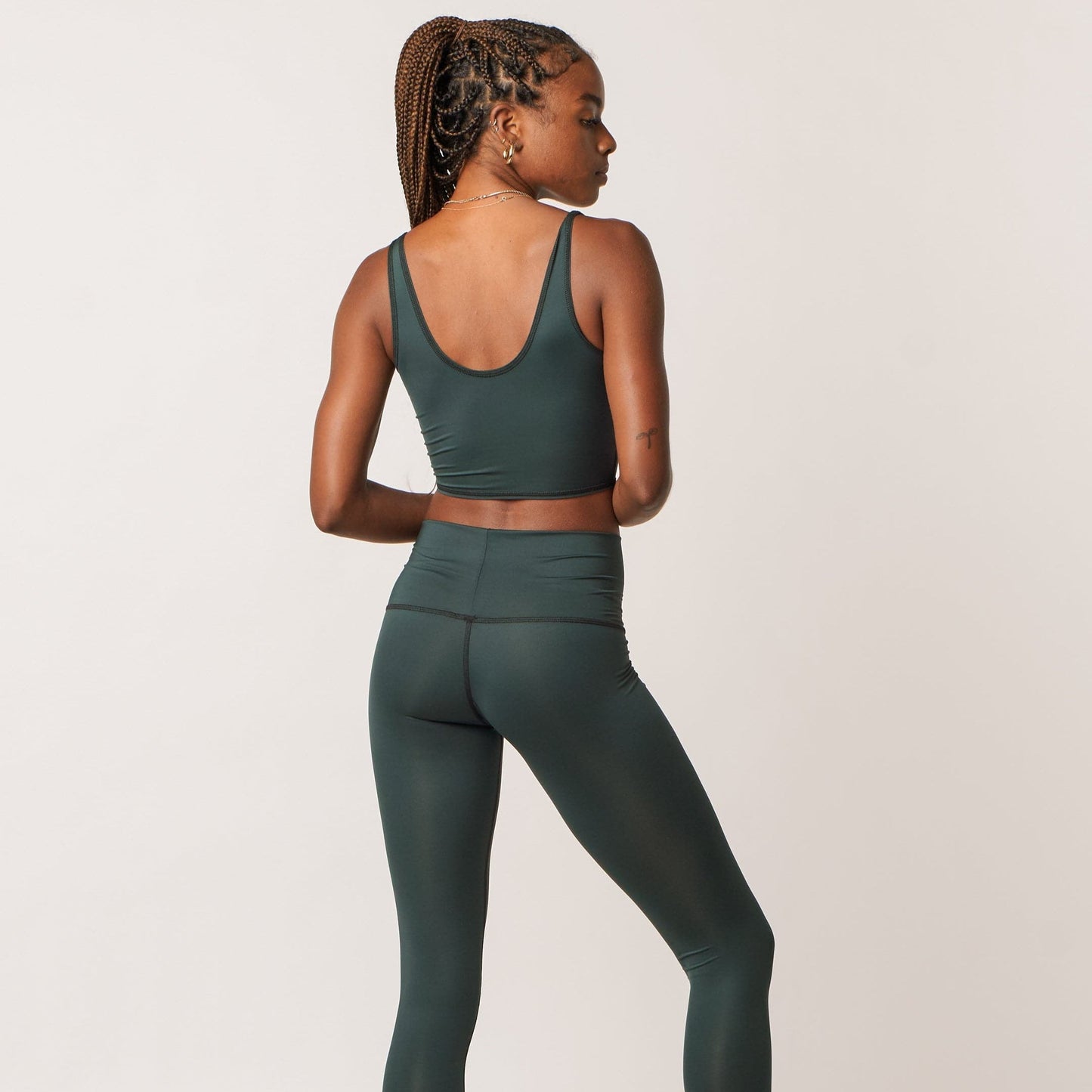 Solid Hunter Green Lover Tank