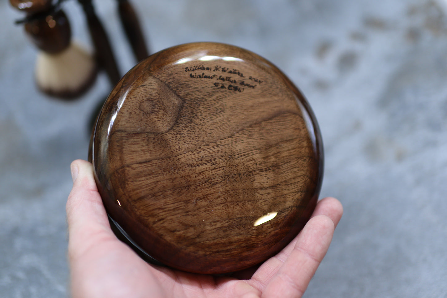 Walnut Lather Bowl