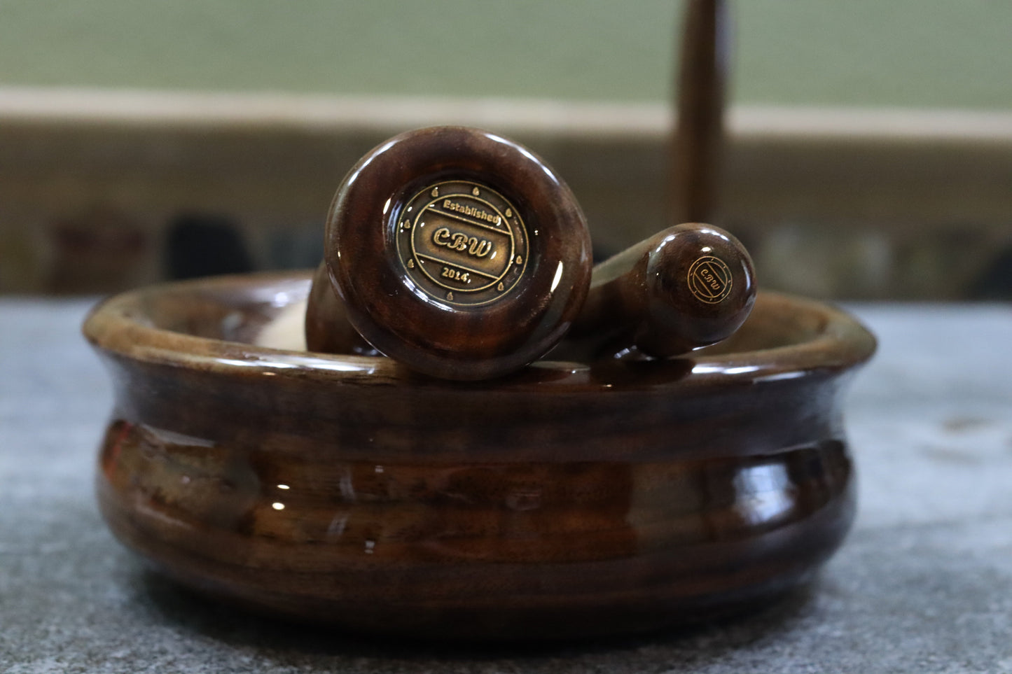 Walnut Lather Bowl