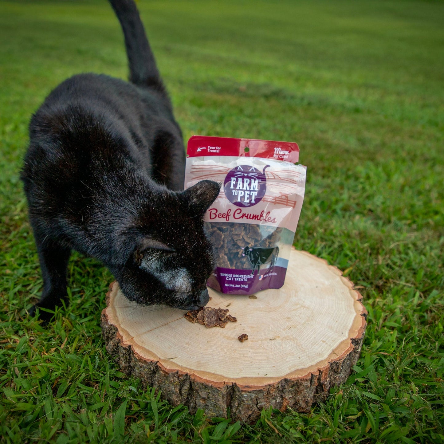 Beef Crumbles for Cats | 100% Protein Cat Treats