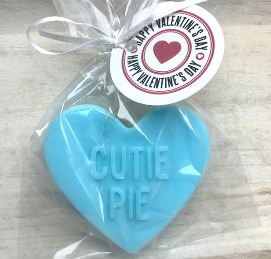 3D Large Valentine Heart "Cutie Pie" Soap