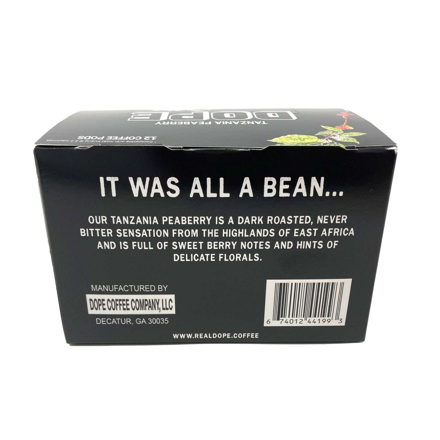 Tanzania Peaberry Coffee Pods