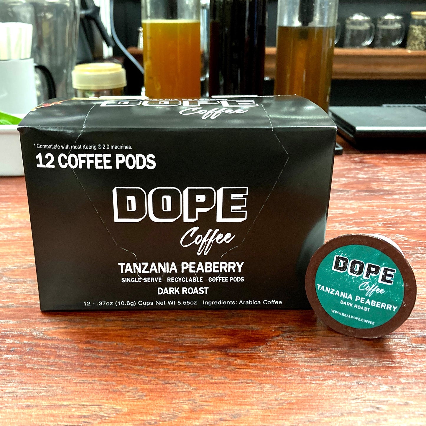 Tanzania Peaberry Coffee Pods