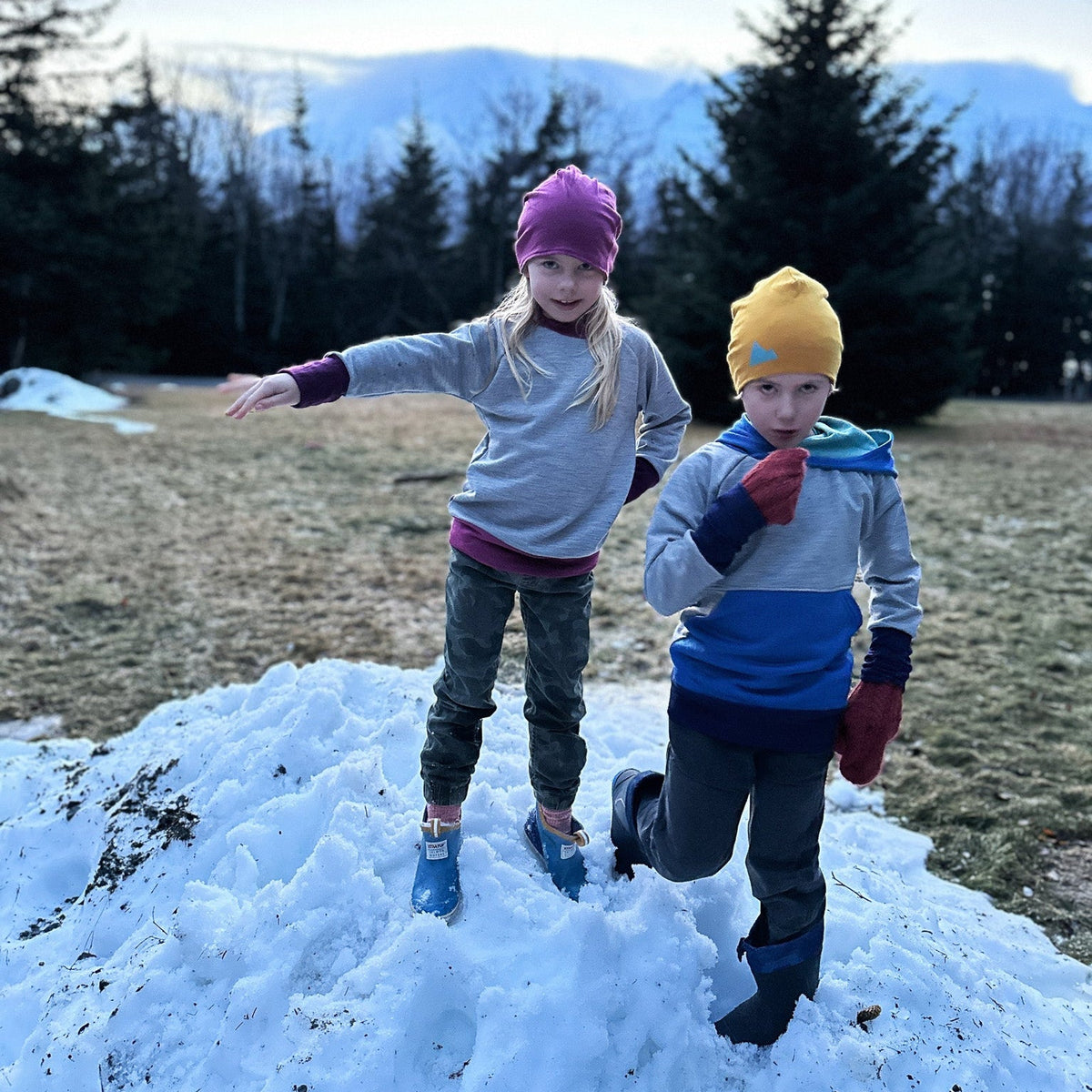 Kids Ultra Cozy Merino Crew Top