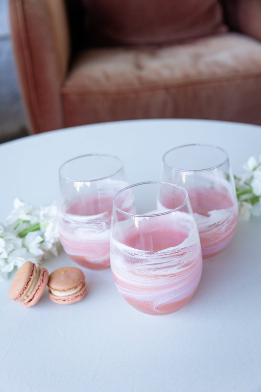 Coastal Stemless Wine Glass