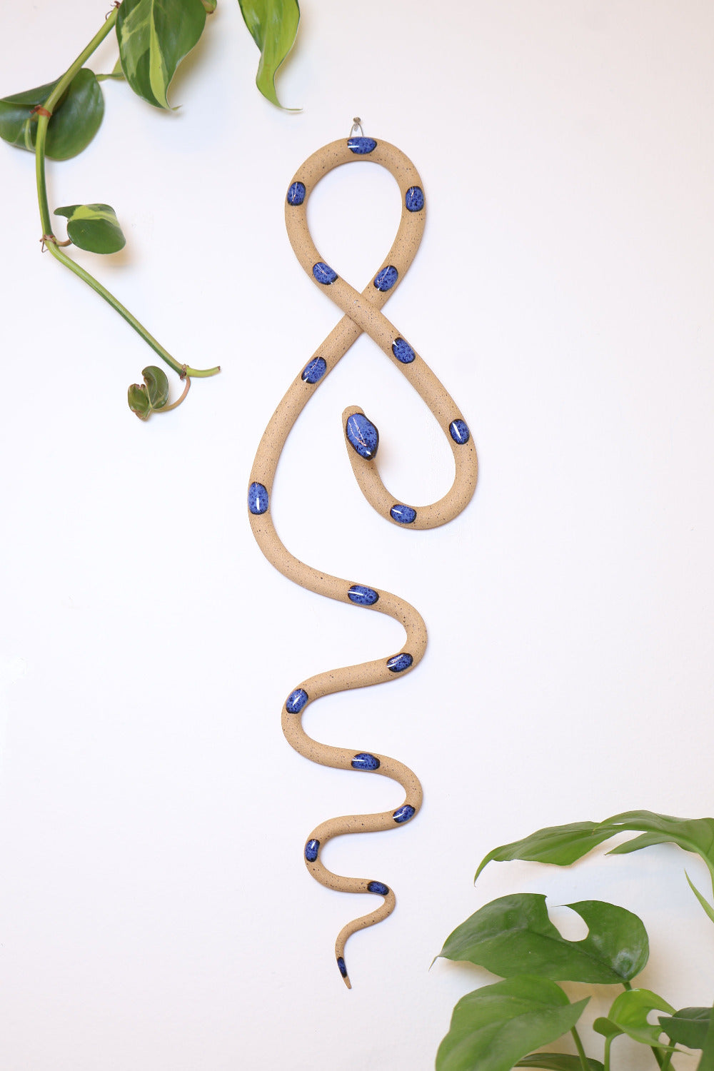 Ceramic Wall Snake