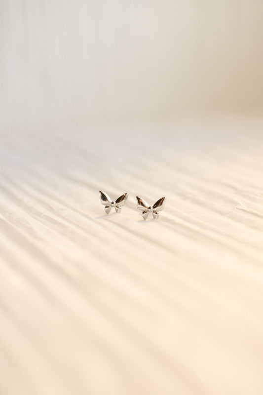 Tiny Butterfly Stud