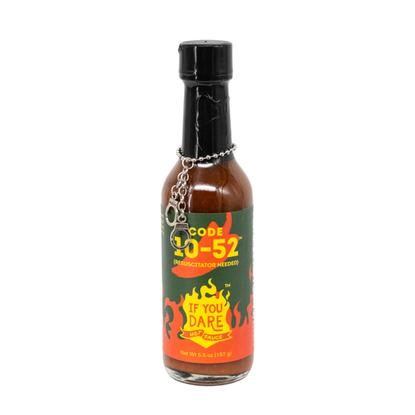 Code 10-52 Hot Sauce | 5.5 oz | Extreme Heat Level | If You Dare Foods