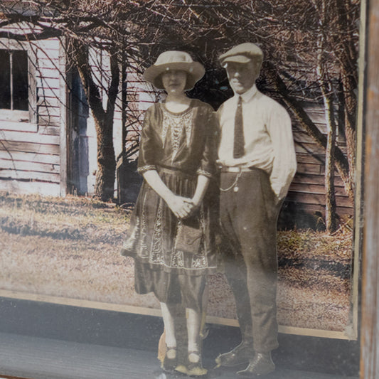 Old Time Couple Shadow Box | 8" x 6" | Journey West Photographer