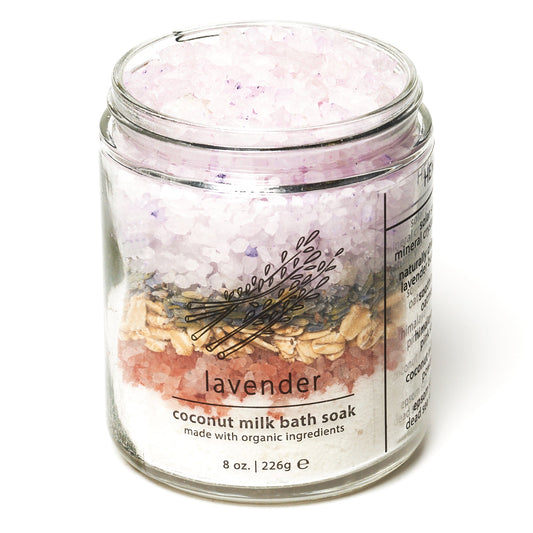 Lavender Coconut Milk Bath Soak