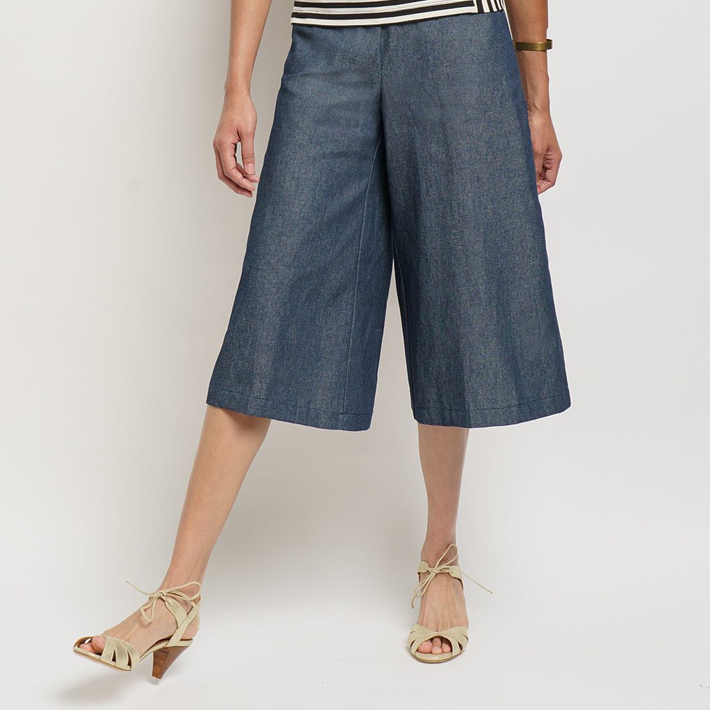 Josephine Culottes - Dark Denim