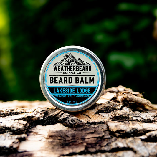 Lakeside Lodge Beard Balm - Teakwood, Citrus, Driftwood