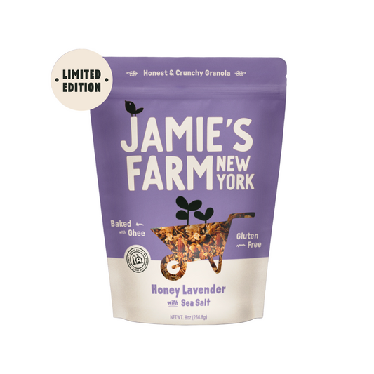 Honey Lavender Granola with Sea Salt