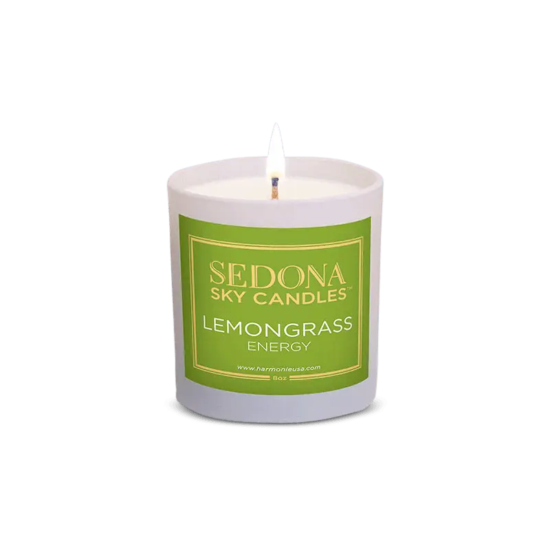 Lemongrass Energy Candle - Citrus Aromatherapy | Harmonie
