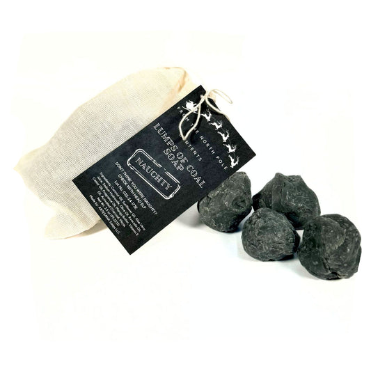 Lumps of Coal Soap - 3.5 oz Bag