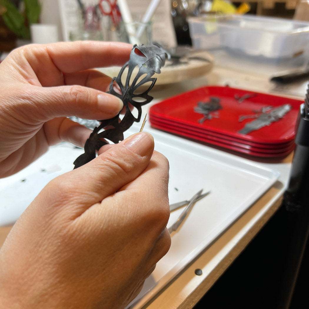 Tropical Flower Bracelet