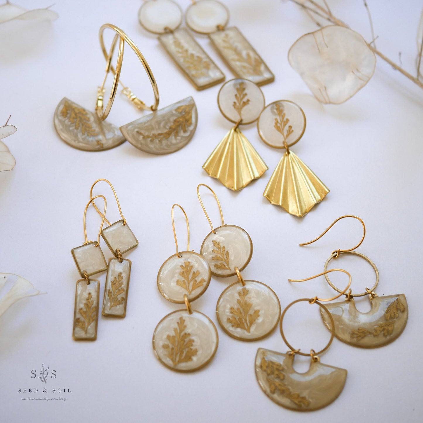 Midas Golden Ray Earrings