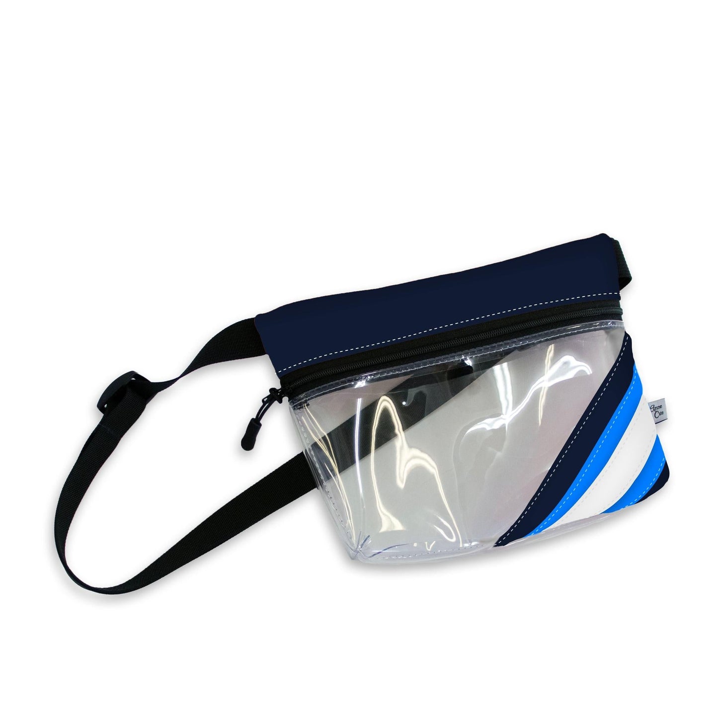 Basketball Arena Clear Stripe Game Day Fanny Pack