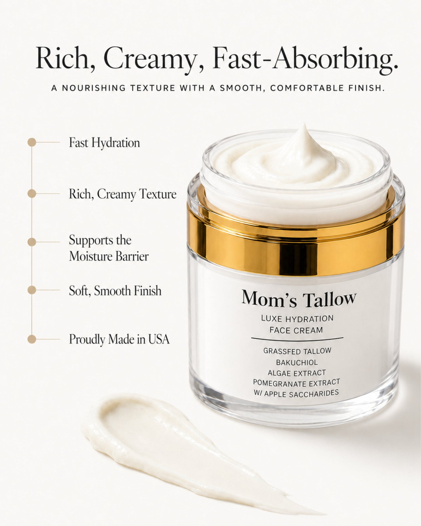 Luxe Hydration Tallow Face Cream