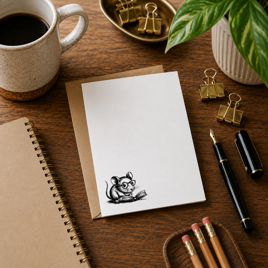 Mouse Greeting Card