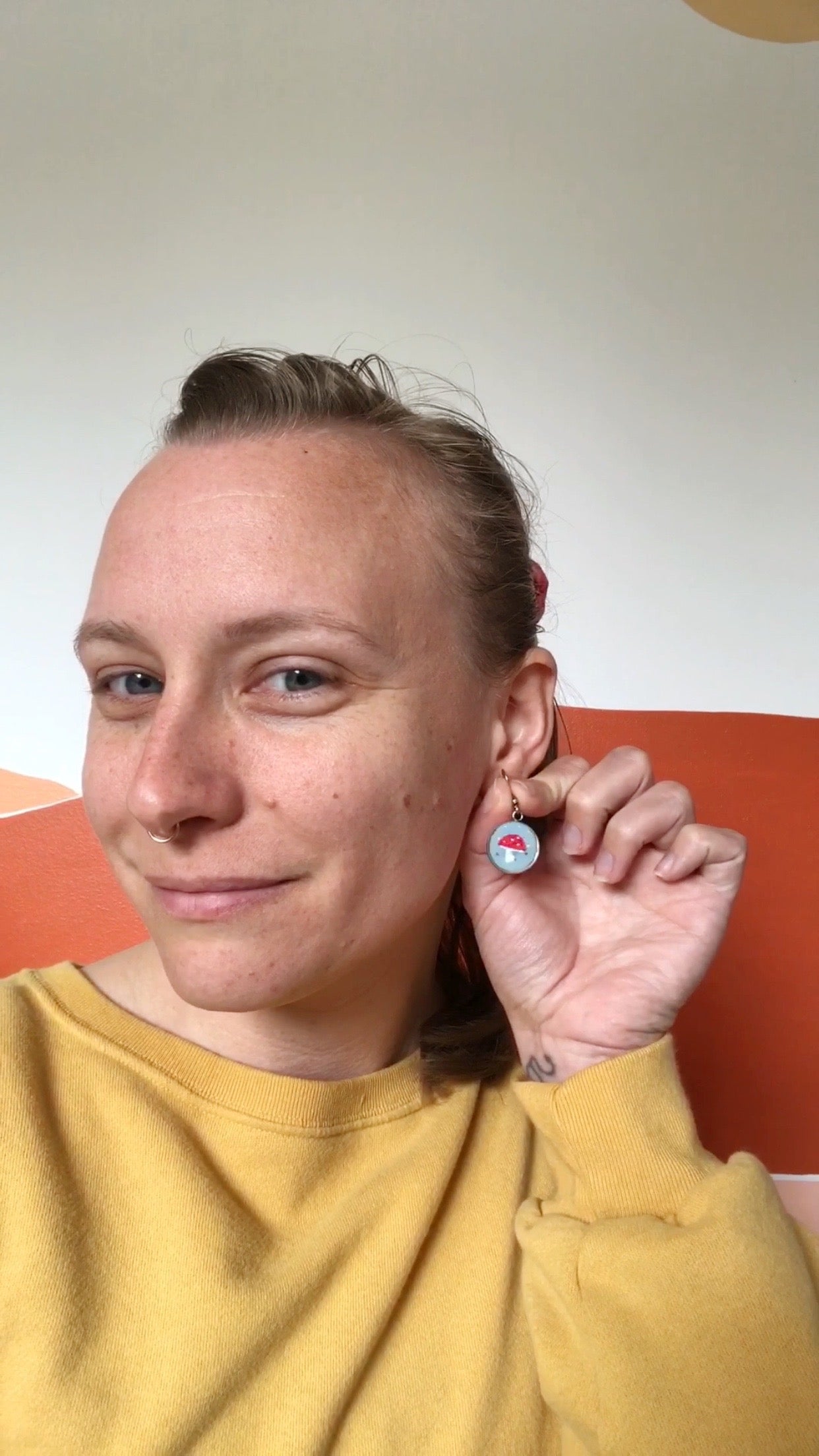 Embroidered Earrings - Embroidery Kits for Beginners