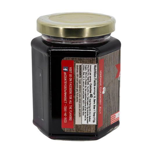 Elderberry Jelly | 9 oz | Nutt Family Jams & Jellies