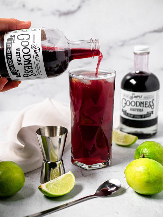 Blueberry Lavender Syrup