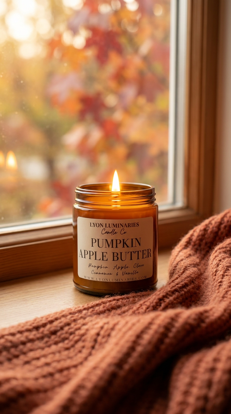 Pumpkin Apple Butter Soy Blend Candle