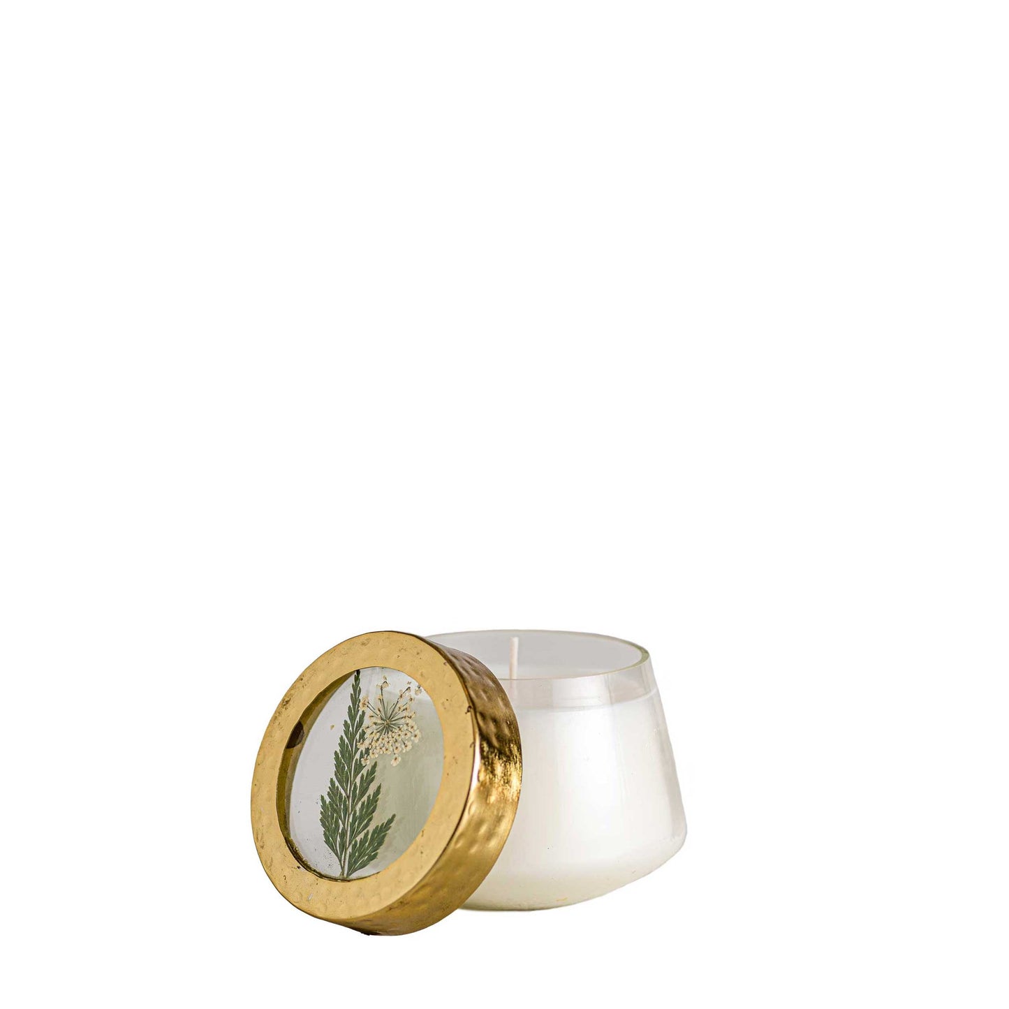 Forest Small Pressed Floral Candle