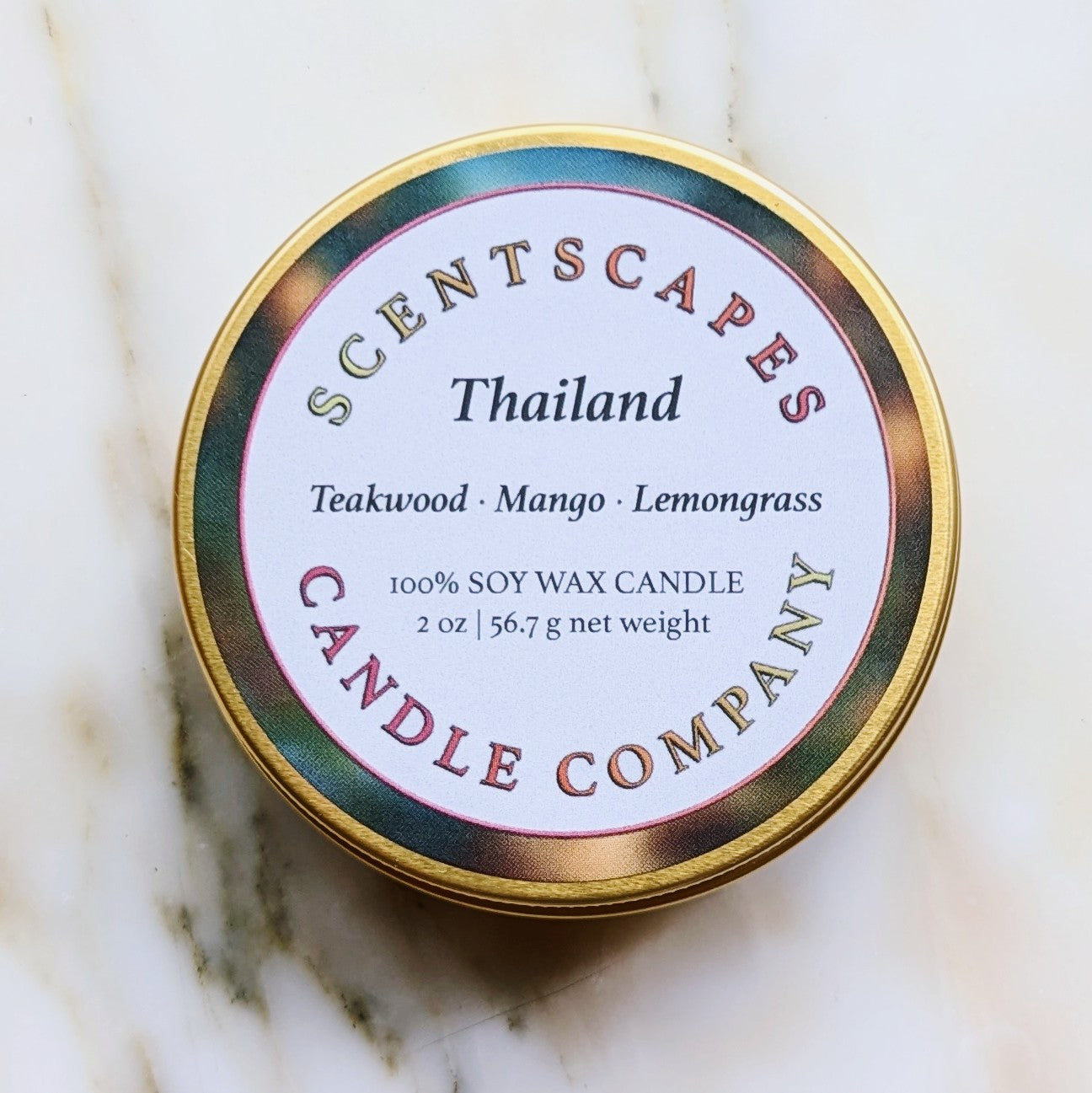 Thailand | Scented Soy Wax Candle