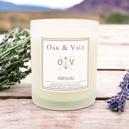 ABIQUIU LARGE CANDLE