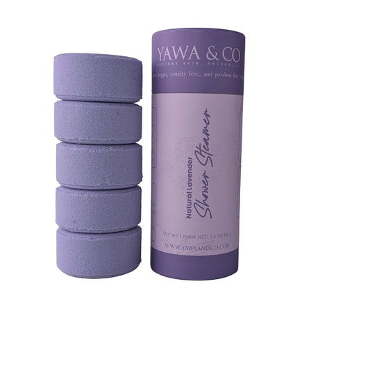 Lavender Shower Steamer Pack | Relaxing Aromatherapy | Yawa & Co
