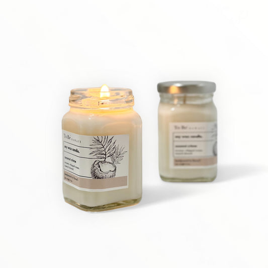 Coconut Crème Soy Wax Candle