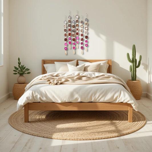 Sunset Ombre Agate Wall Hanging